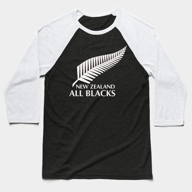 All Blacks Baseball T-Shirt by Dawn Star Designs